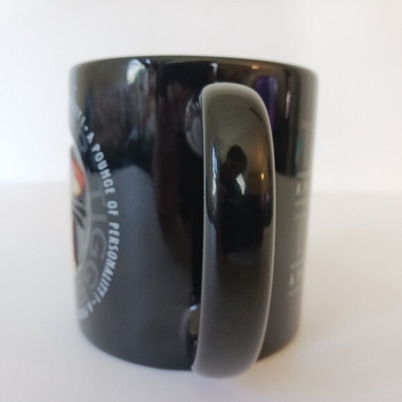 Disney Store Tigger Pooh 3D Black Coffee Mug Cup A Pounce of Personality 4" Tall - Picture 5 of 8